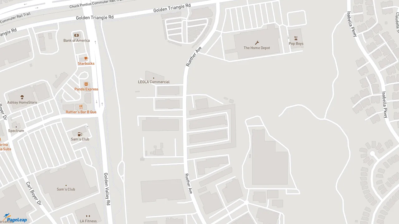 https://pageleap.com map showing location of AmericanBearCollisionCenter in Santa Clarita.