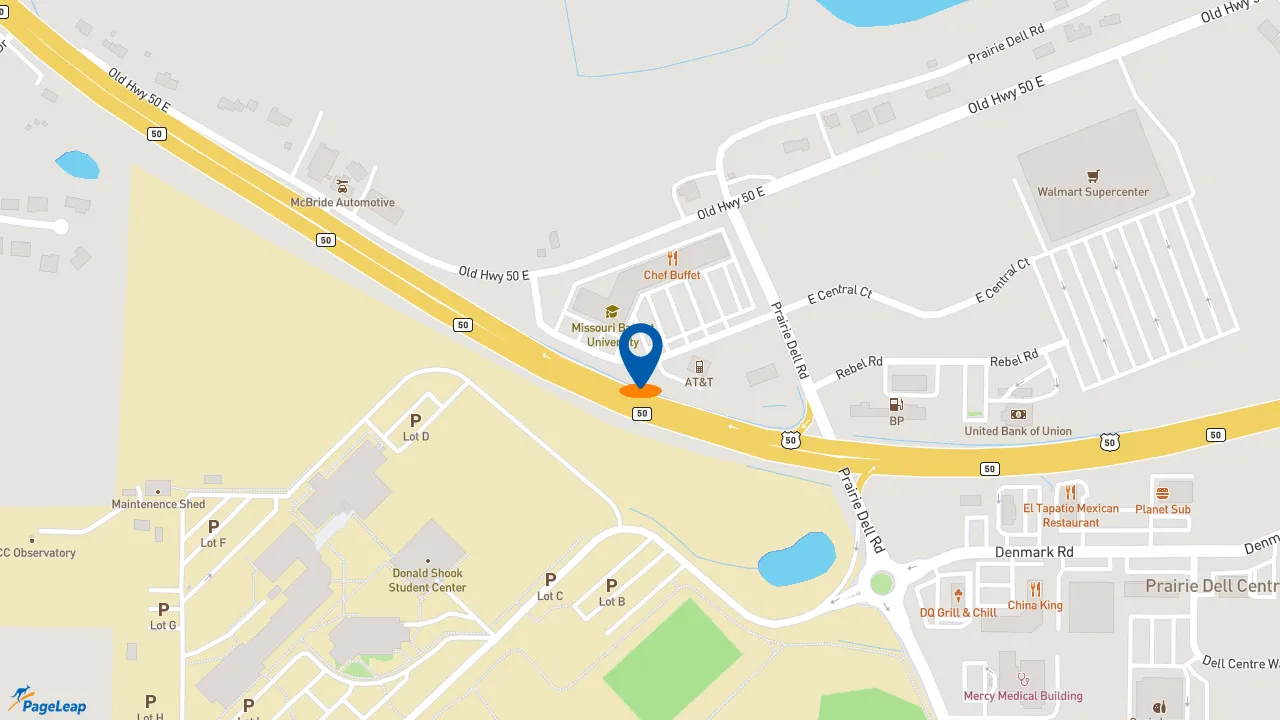 https://pageleap.com map showing location of Burger King in Union.