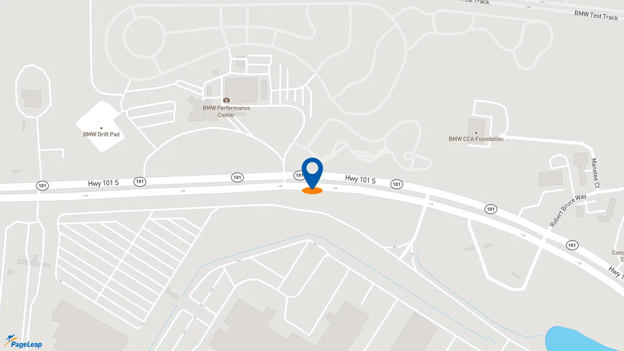https://pageleap.com map showing location of Burger King in Greer.