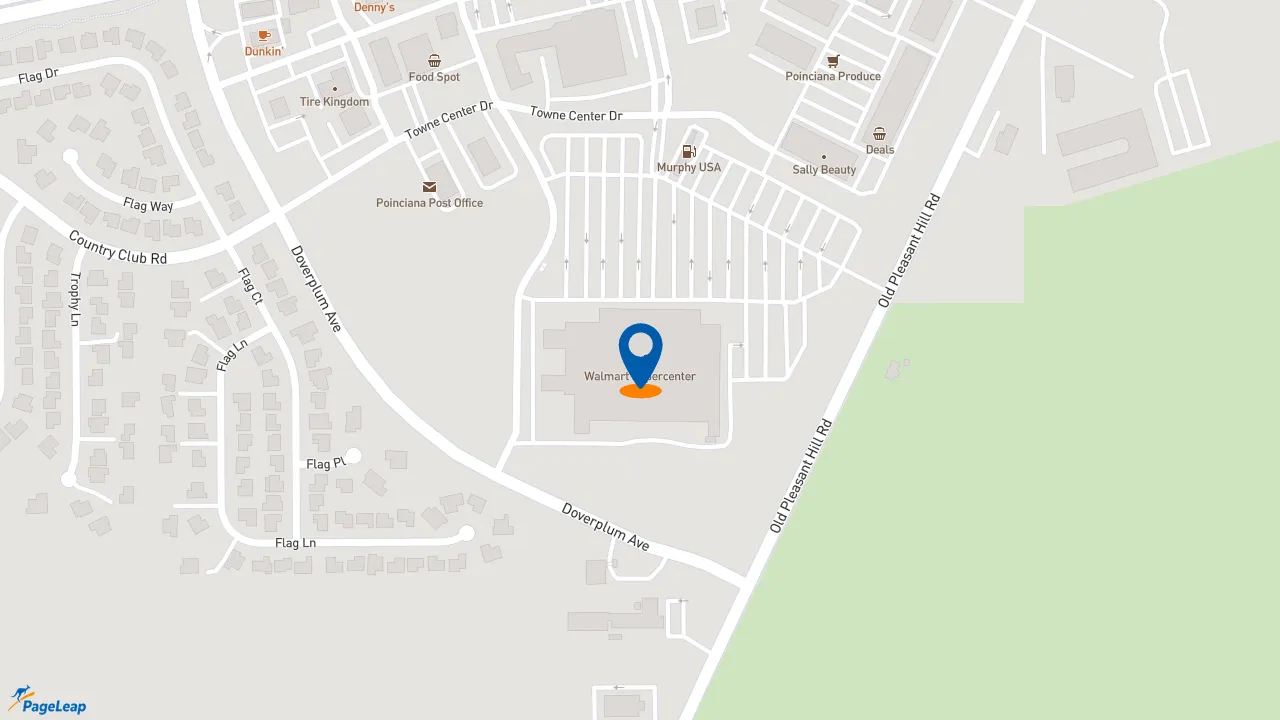 https://pageleap.com map showing location of Checkers in Kissimmee.