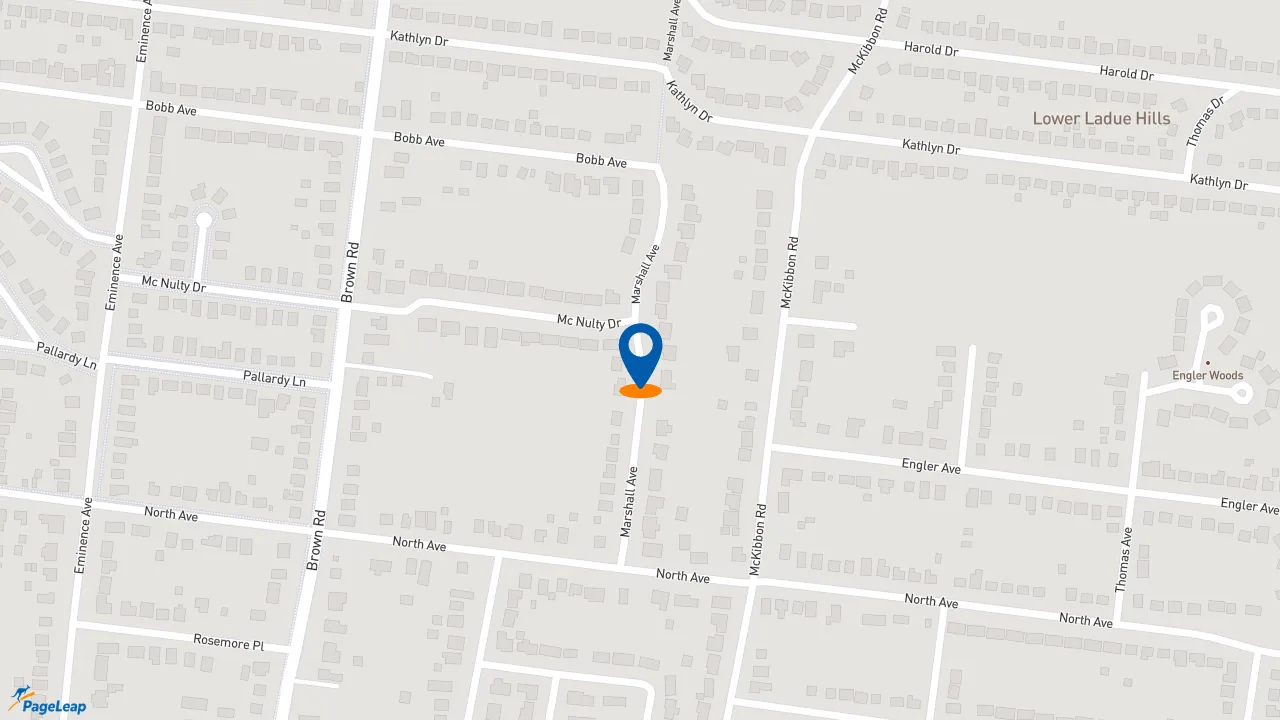 https://pageleap.com map showing location of Church&#039;s Texas Chicken in Saint John.