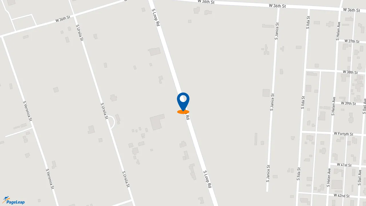 https://pageleap.com map showing location of Dunkin&#039; in Monahans.