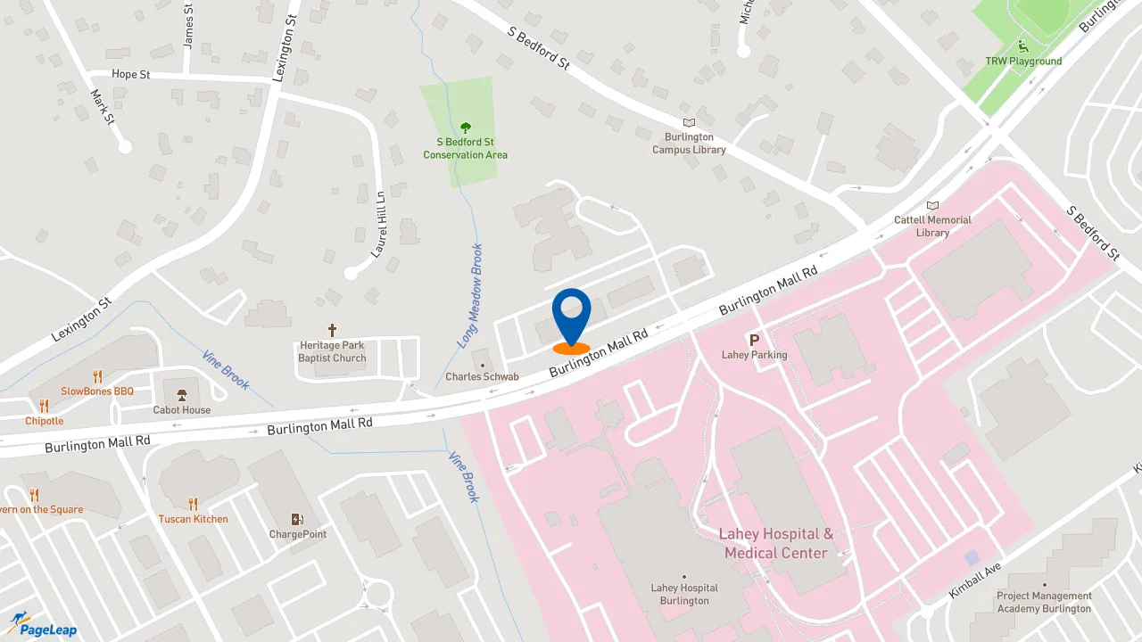 https://pageleap.com map showing location of Edward Jones - Financial Advisor: Jennifer Pollina, CFP® in Burlington.