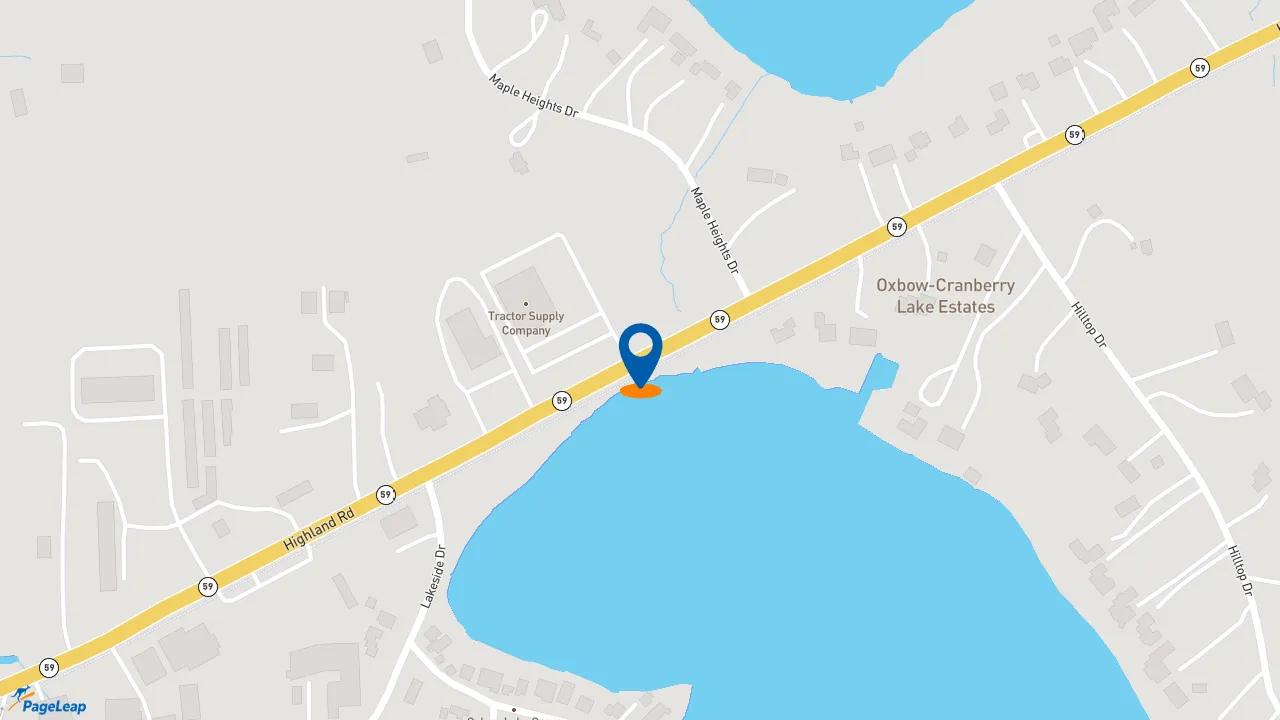 https://pageleap.com map showing location of FaZe Subs in White Lake.