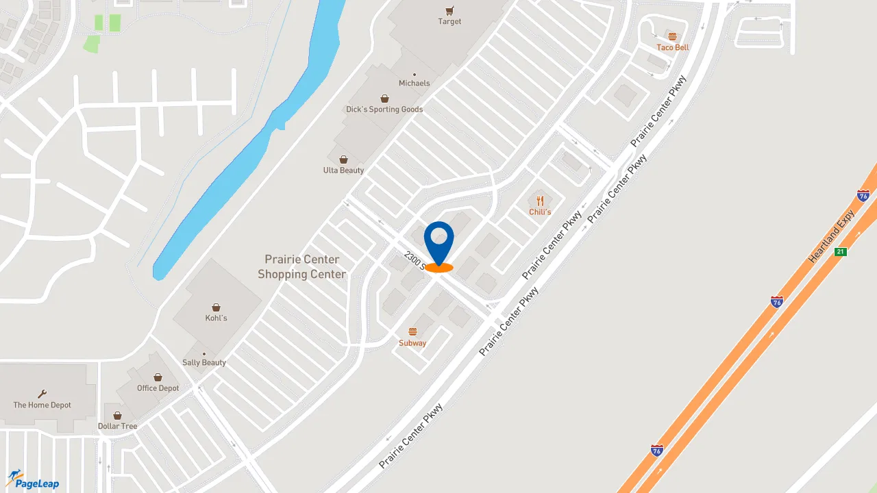 https://pageleap.com map showing location of Heidi&#039;s Brooklyn Deli in Brighton.