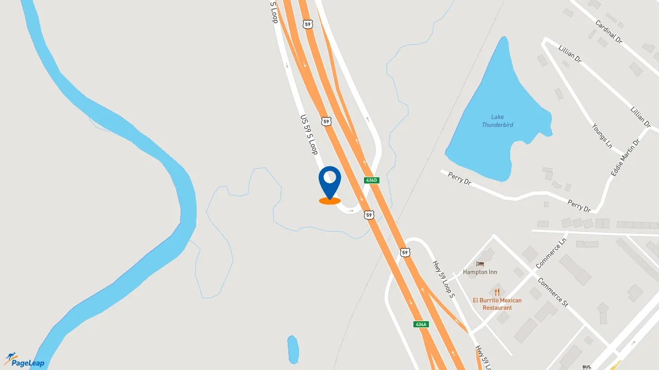 https://pageleap.com map showing location of Jack in the Box in Livingston.