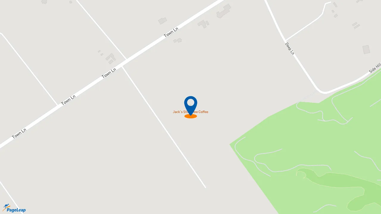 https://pageleap.com map showing location of Jack’s Stir Brew Coffee in Amagansett.