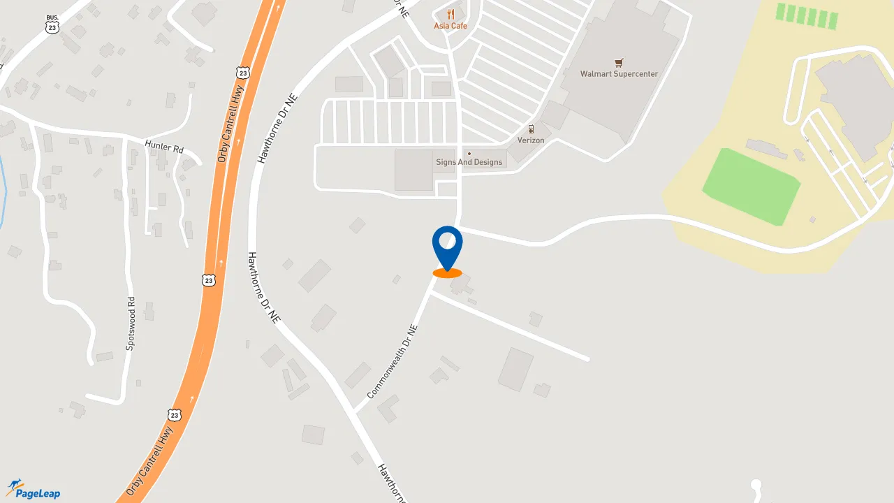 https://pageleap.com map showing location of Jersey Mike&#039;s Subs in Norton.