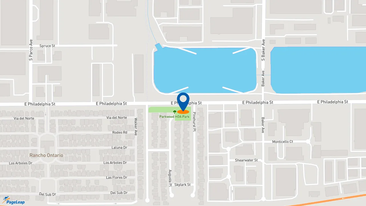 https://pageleap.com map showing location of Jersey Mike&#039;s Subs in Ontario.