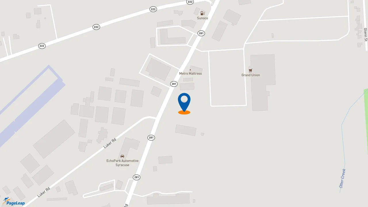 https://pageleap.com map showing location of KFC in Cortland.