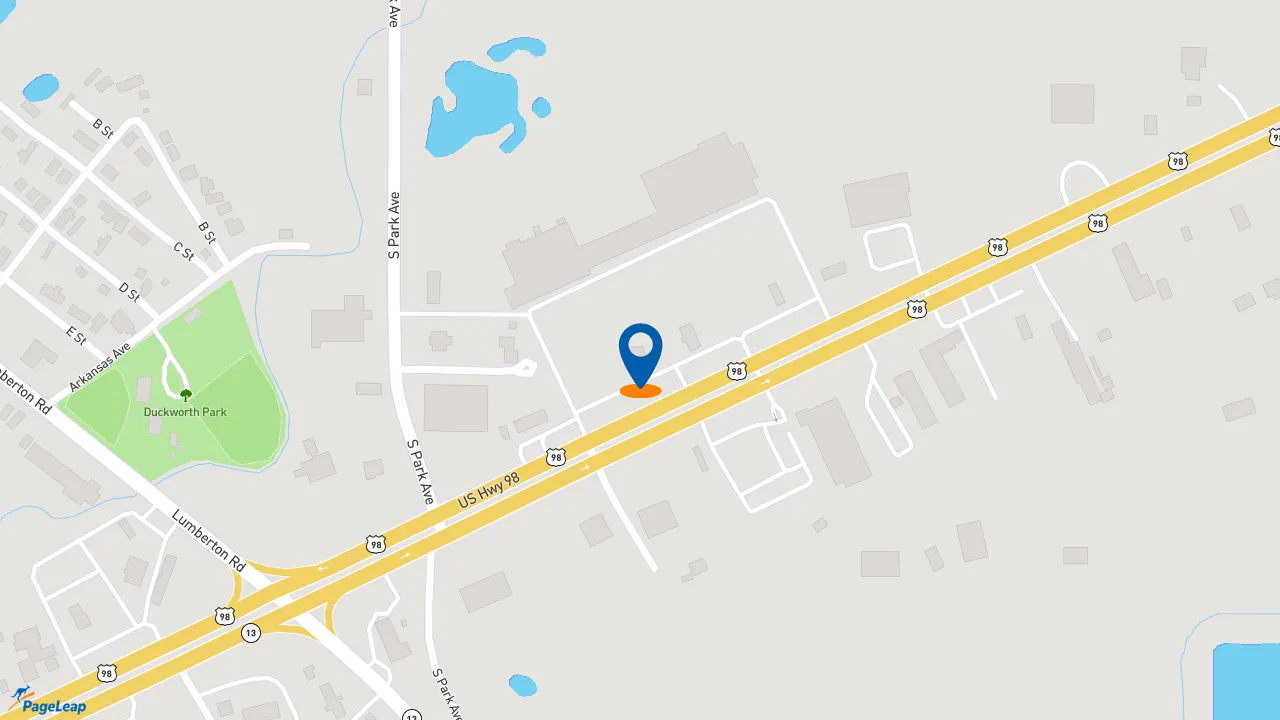 https://pageleap.com map showing location of KFC in Columbia.