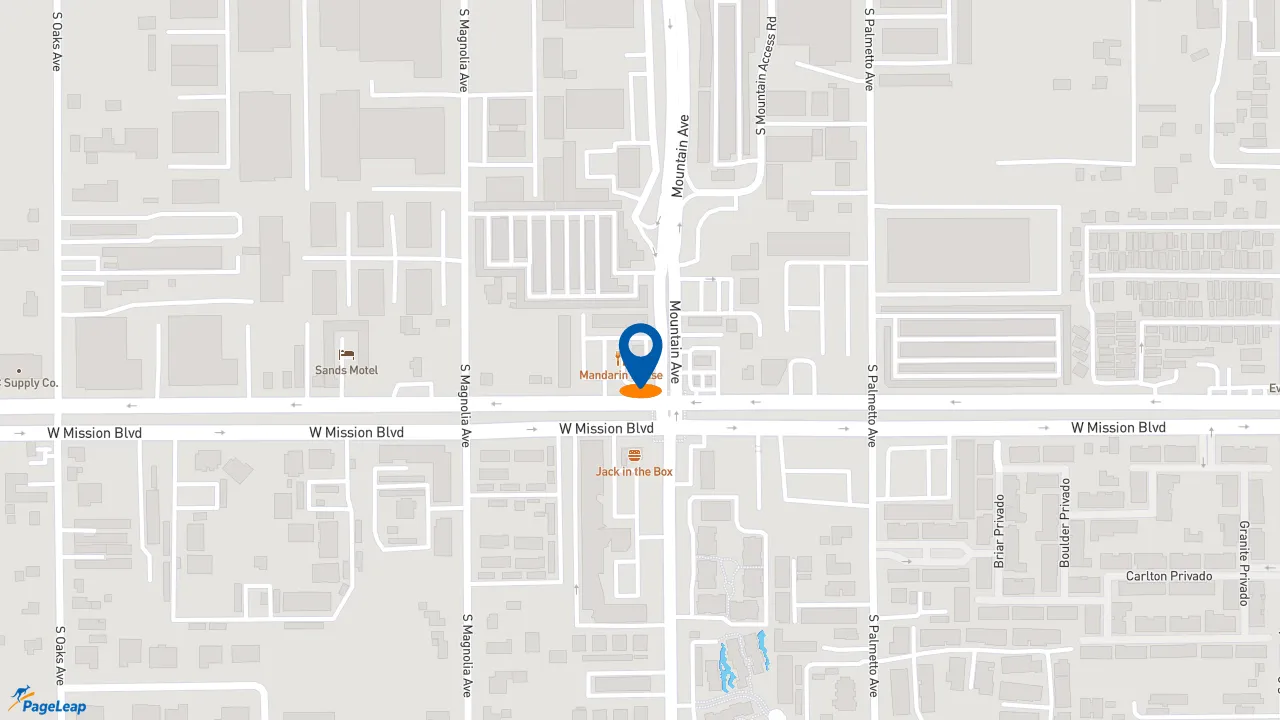 https://pageleap.com map showing location of KFC in Ontario.
