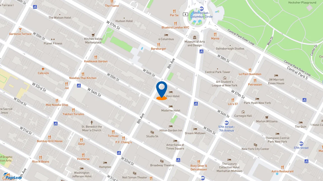 https://pageleap.com map showing location of LENWICH in City Of New York.
