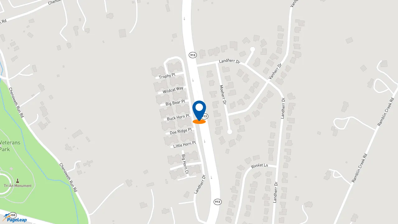 https://pageleap.com map showing location of Long John Silver&#039;s | Taco Bell in Louisville.