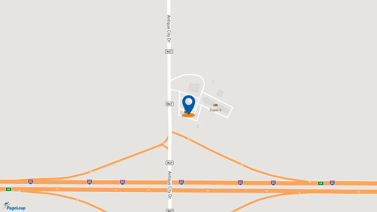 https://pageleap.com map showing location of McDonald&#039;s in Walnut.