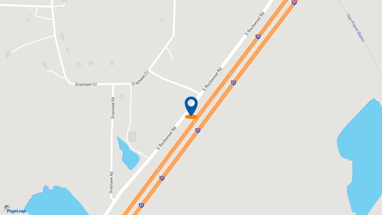 https://pageleap.com map showing location of McDonald&#039;s - CLOSED in Cabot.