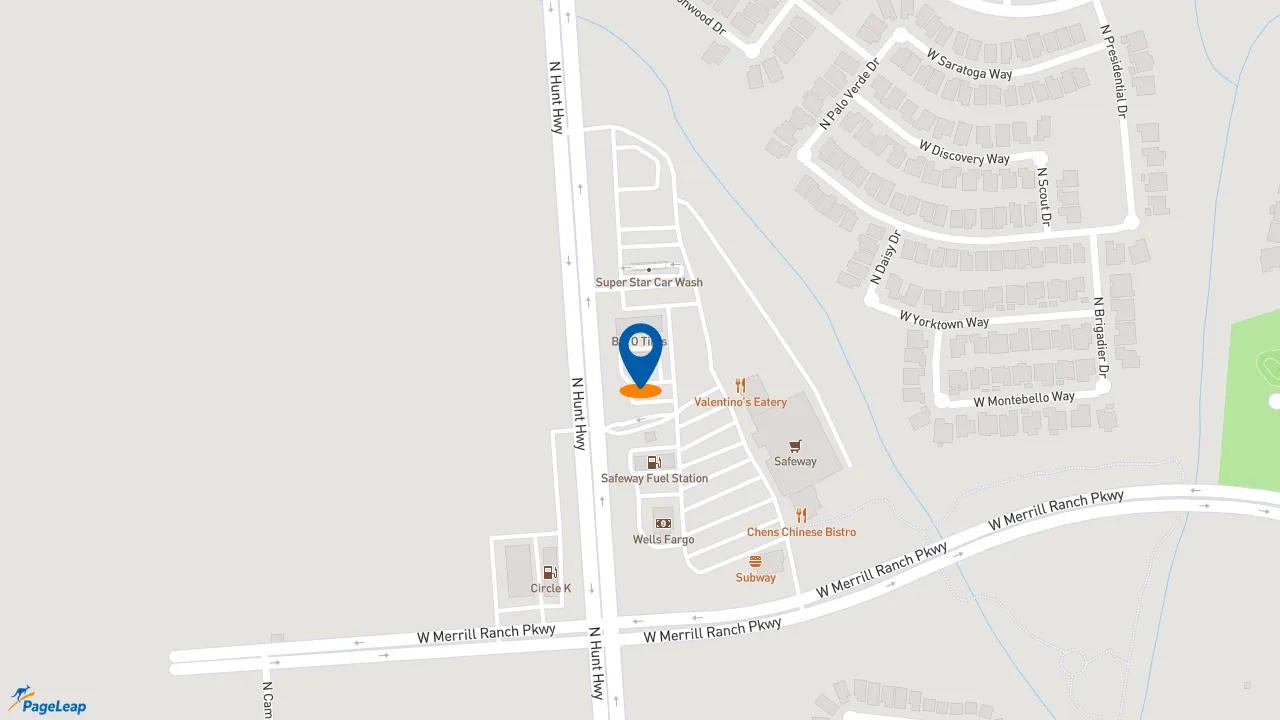 https://pageleap.com map showing location of McDonald&#039;s in Florence.