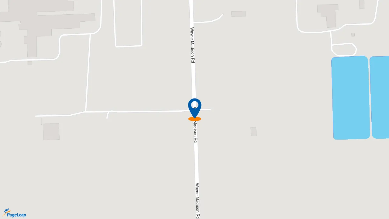 https://pageleap.com map showing location of McDonald’s in Trenton.