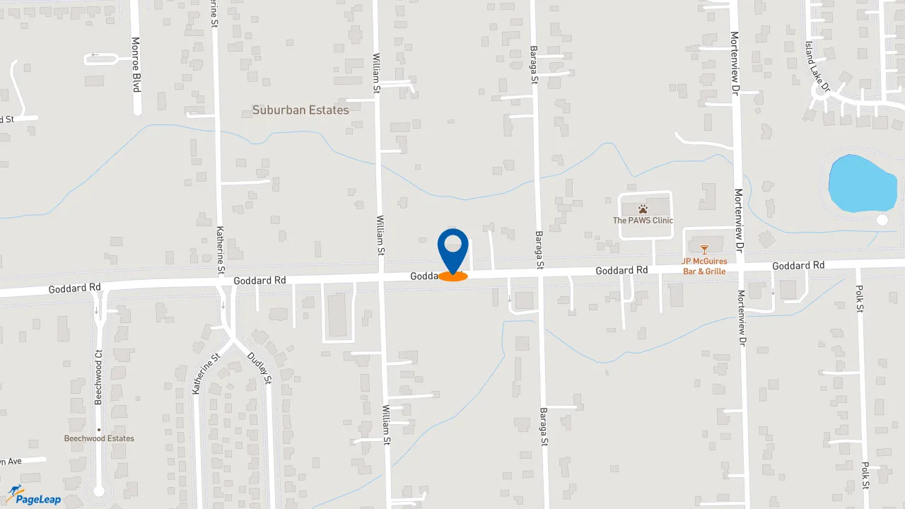https://pageleap.com map showing location of Midas in Taylor.