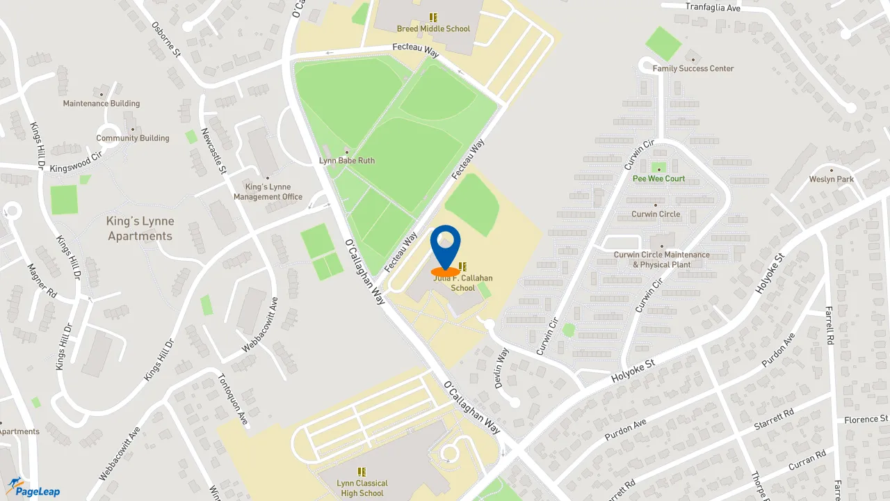https://pageleap.com map showing location of Midas in Lynn.