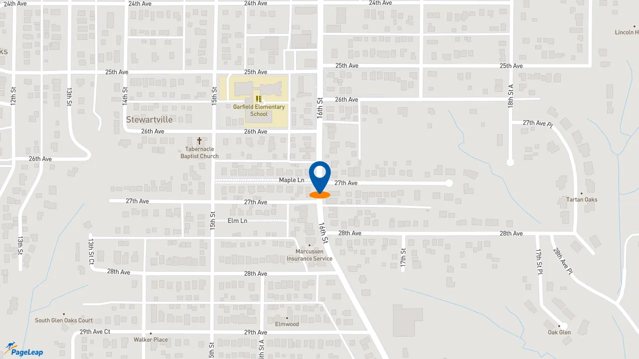 PageLeap.com map showing location of Moe's Southwest Grill - Closed in Moline.