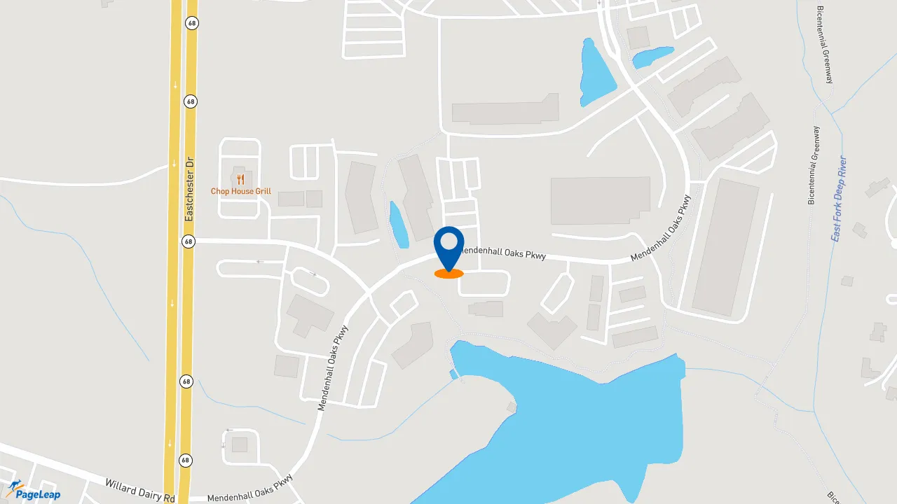 https://pageleap.com map showing location of Penn Station East Coast Subs in High Point.