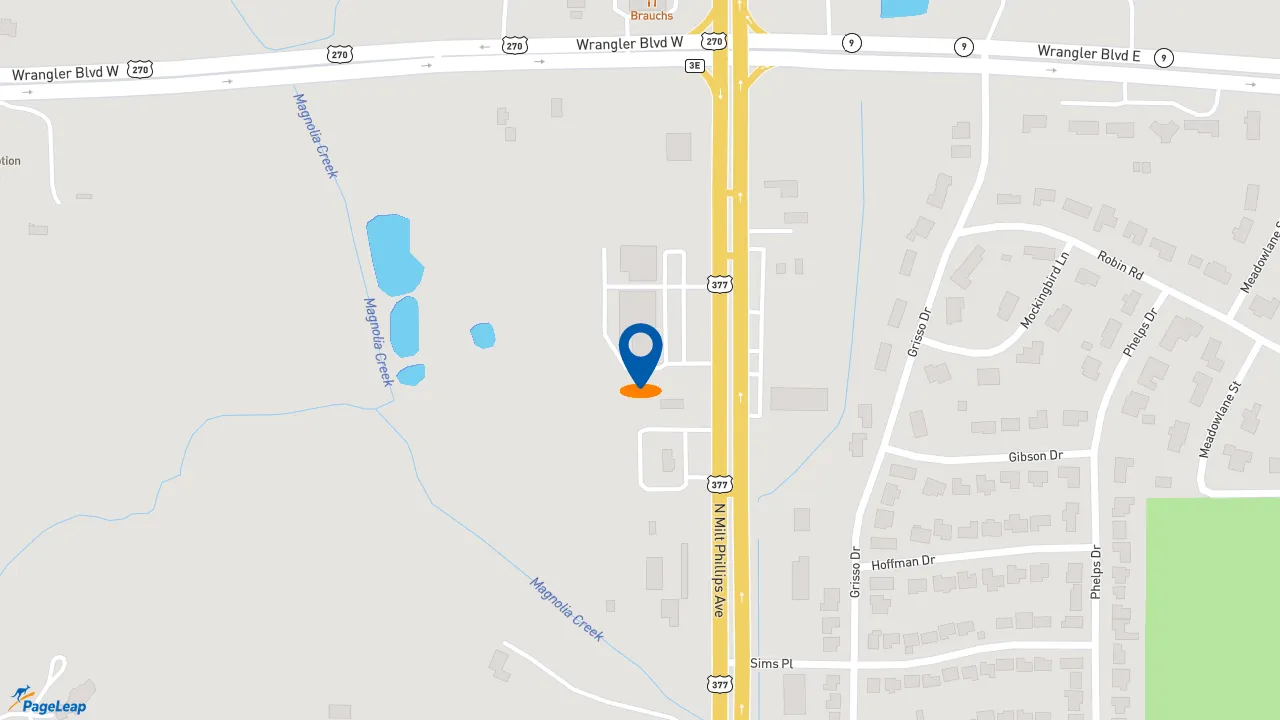 https://pageleap.com map showing location of Pizza Hut in Seminole.