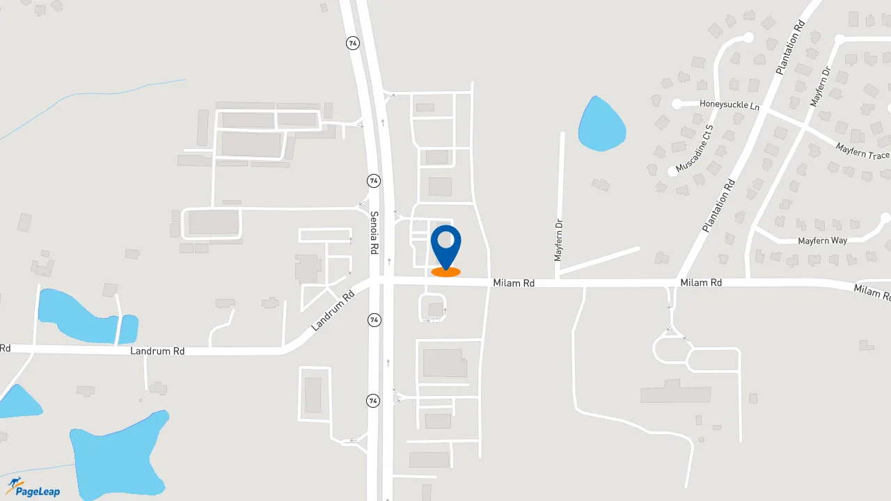 https://pageleap.com map showing location of Pizza Hut in Fairburn.