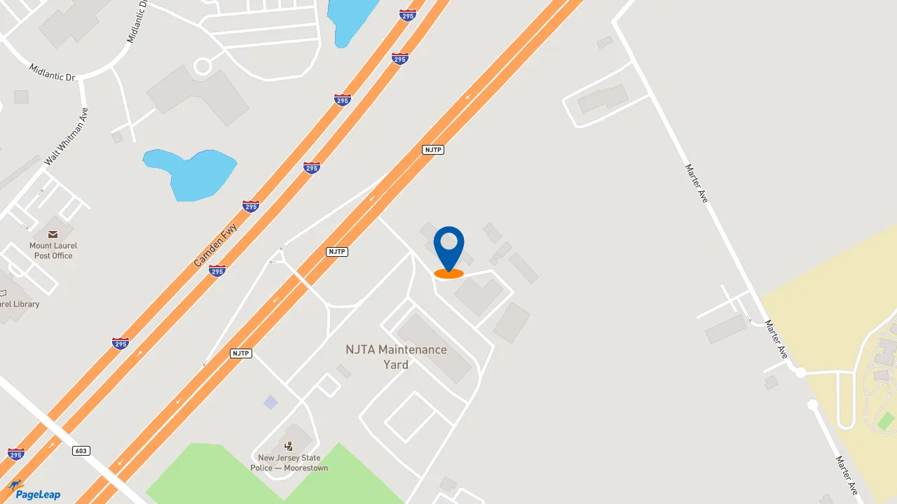 https://pageleap.com map showing location of Popeyes Louisiana Kitchen in Ramblewood.