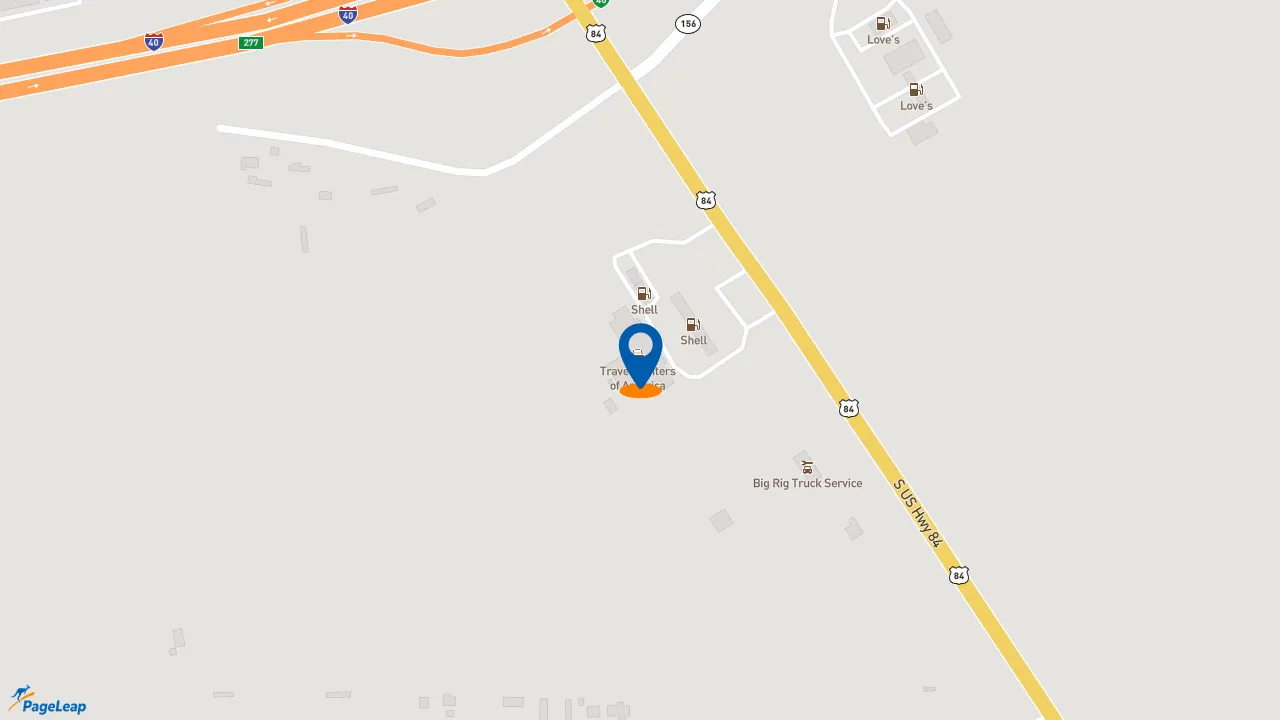 https://pageleap.com map showing location of Popeyes Louisiana Kitchen in Santa Rosa.