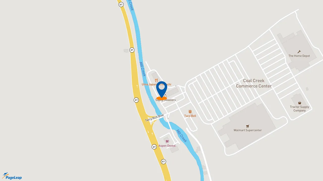 https://pageleap.com map showing location of PrimoHoagies in St Clair.