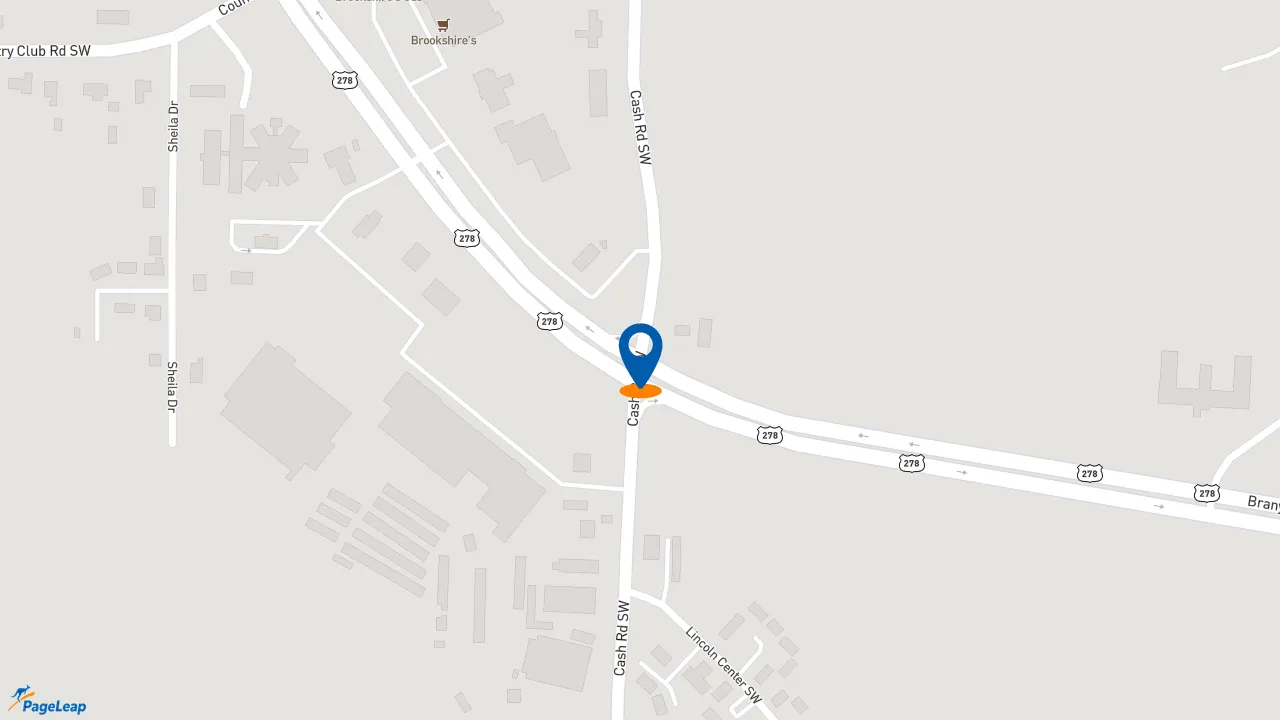 https://pageleap.com map showing location of Sonic Drive-In in Camden.