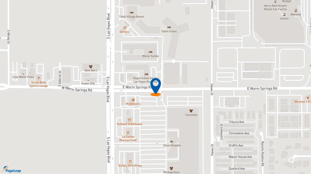 https://pageleap.com map showing location of Sonic Drive-In in Enterprise.