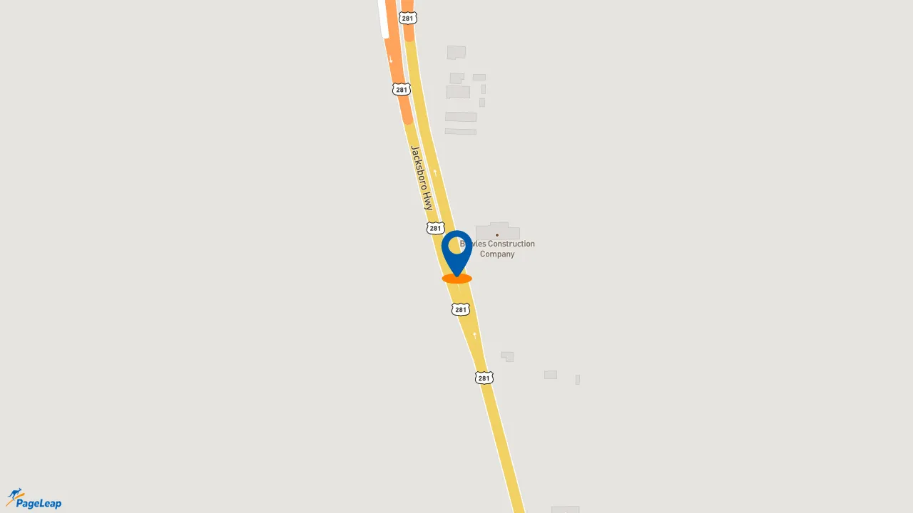 https://pageleap.com map showing location of Sonic Drive-In in Wichita Falls.