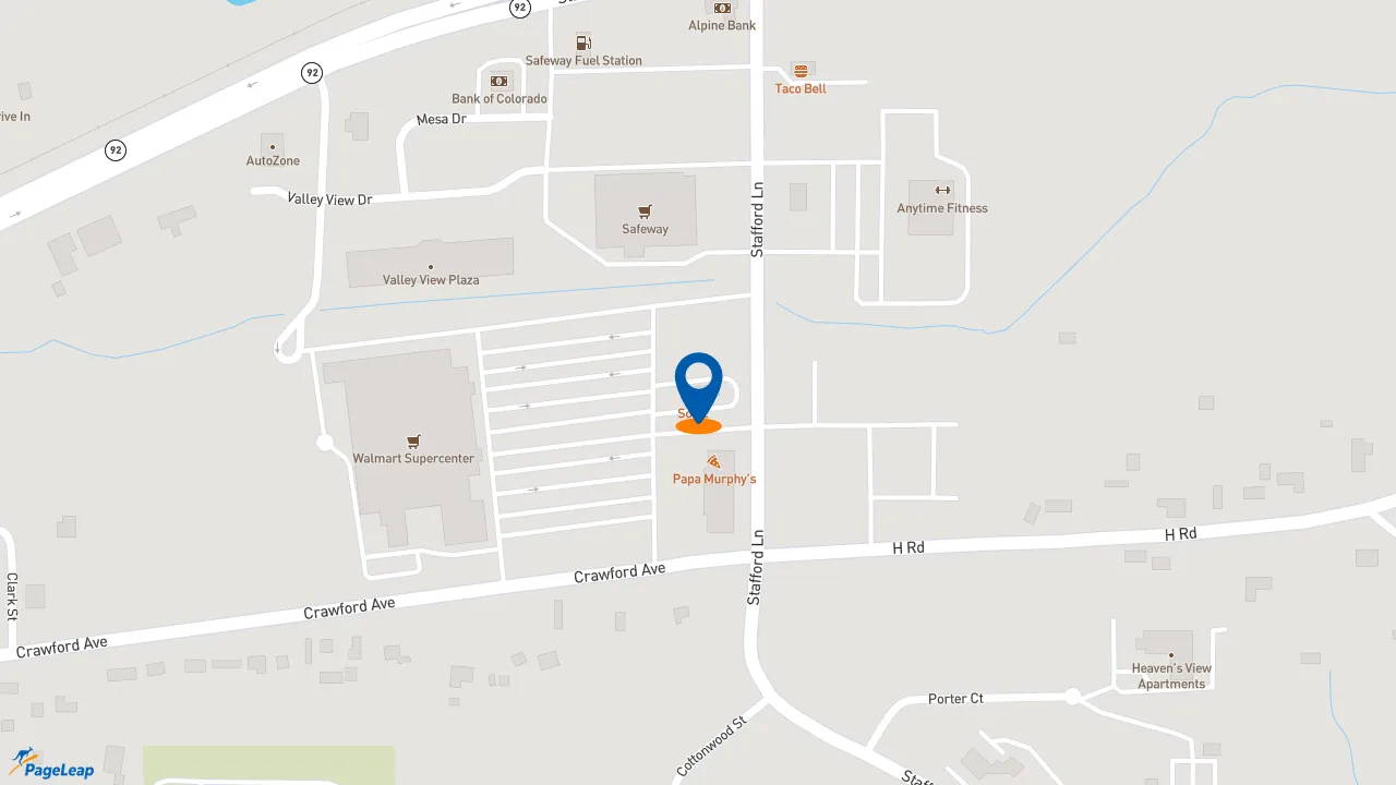 https://pageleap.com map showing location of Sonic Drive-In in Delta.