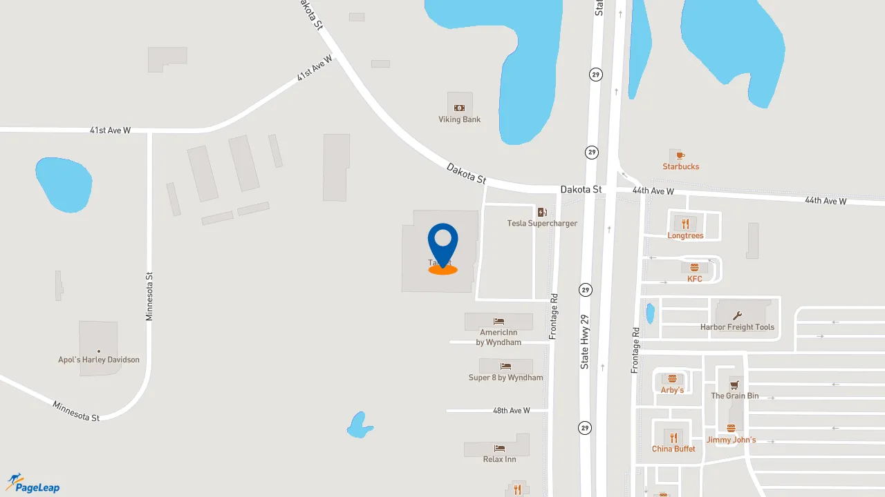 https://pageleap.com map showing location of Starbucks in Alexandria.