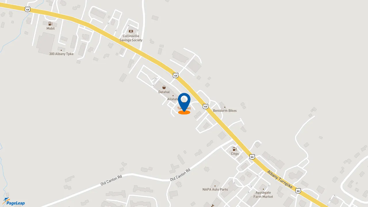 https://pageleap.com map showing location of Subway in Canton.
