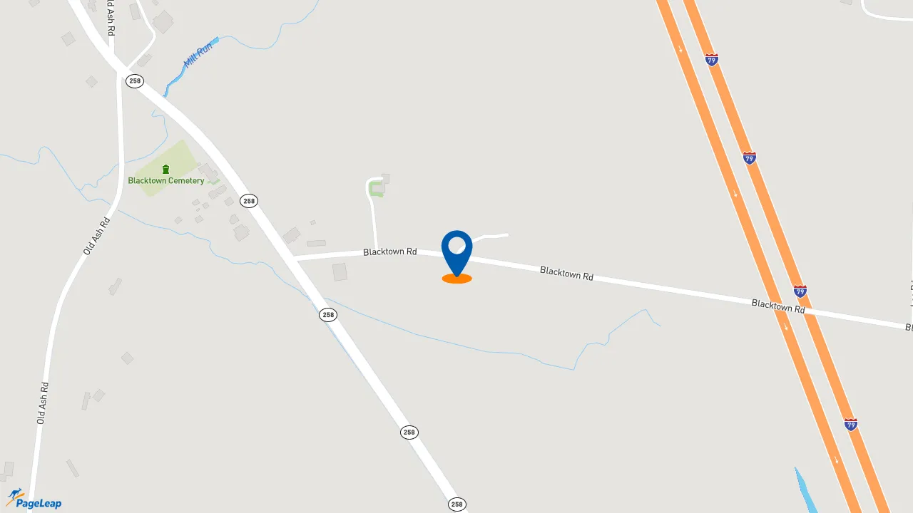 https://pageleap.com map showing location of Subway in Springfield Township.