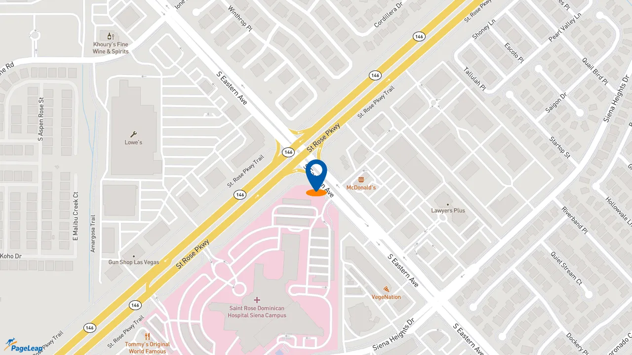 https://pageleap.com map showing location of Subway - Closed in Henderson.