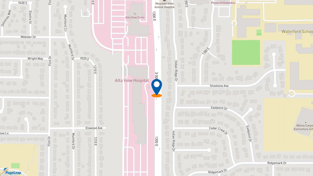 https://pageleap.com map showing location of Subway - Closed in Sandy.