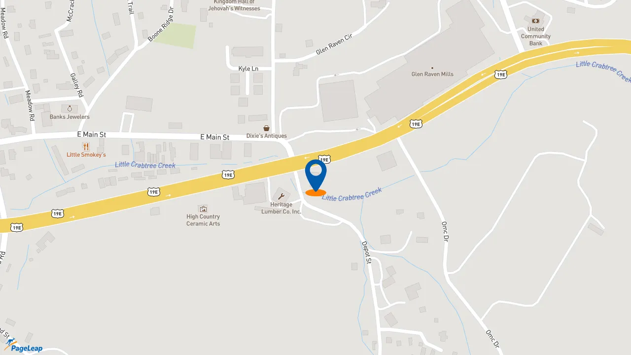 https://pageleap.com map showing location of Subway in Burnsville.