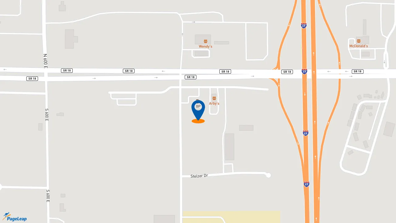 https://pageleap.com map showing location of Subway in Marion.
