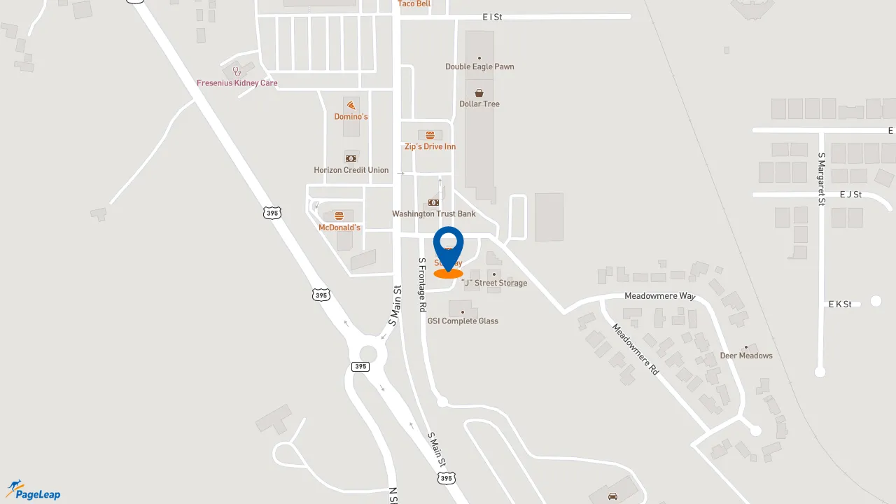 https://pageleap.com map showing location of Subway in Deer Park.