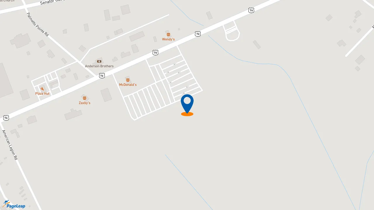 https://pageleap.com map showing location of Subway in Marion.