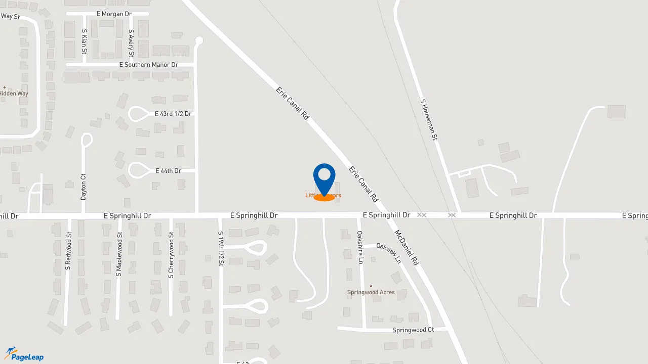 https://pageleap.com map showing location of Subway in Terre Haute.