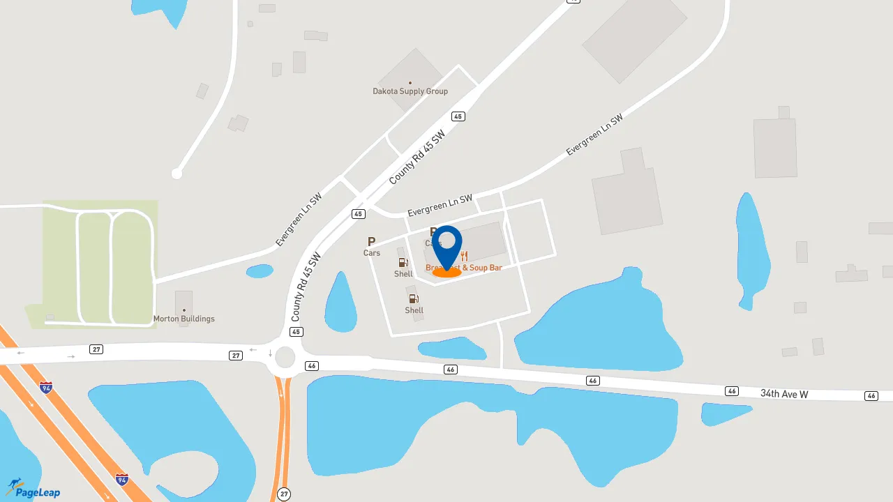 https://pageleap.com map showing location of Subway in Alexandria.