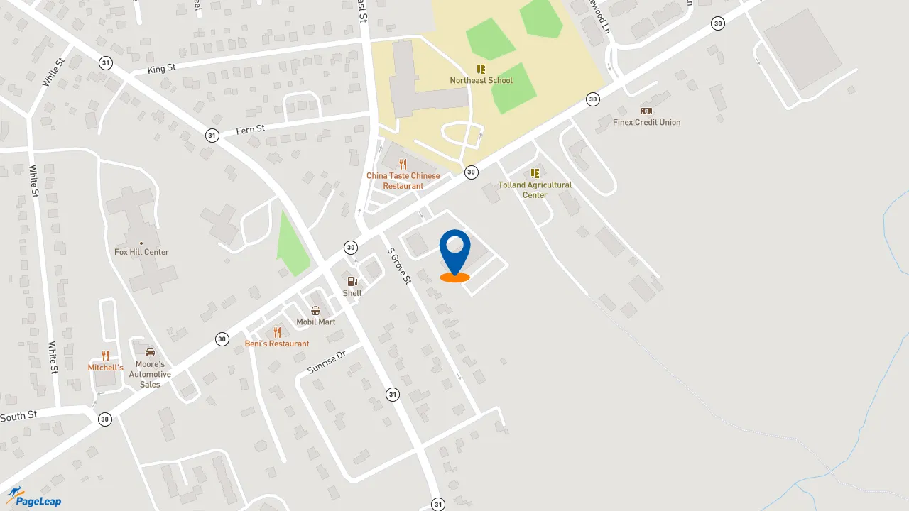 https://pageleap.com map showing location of Subway in Rockville.