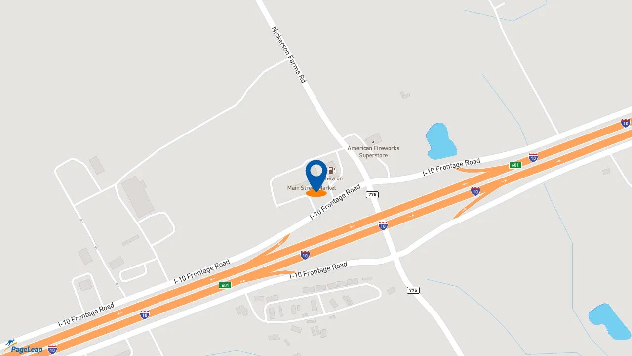https://pageleap.com map showing location of Subway in Seguin.