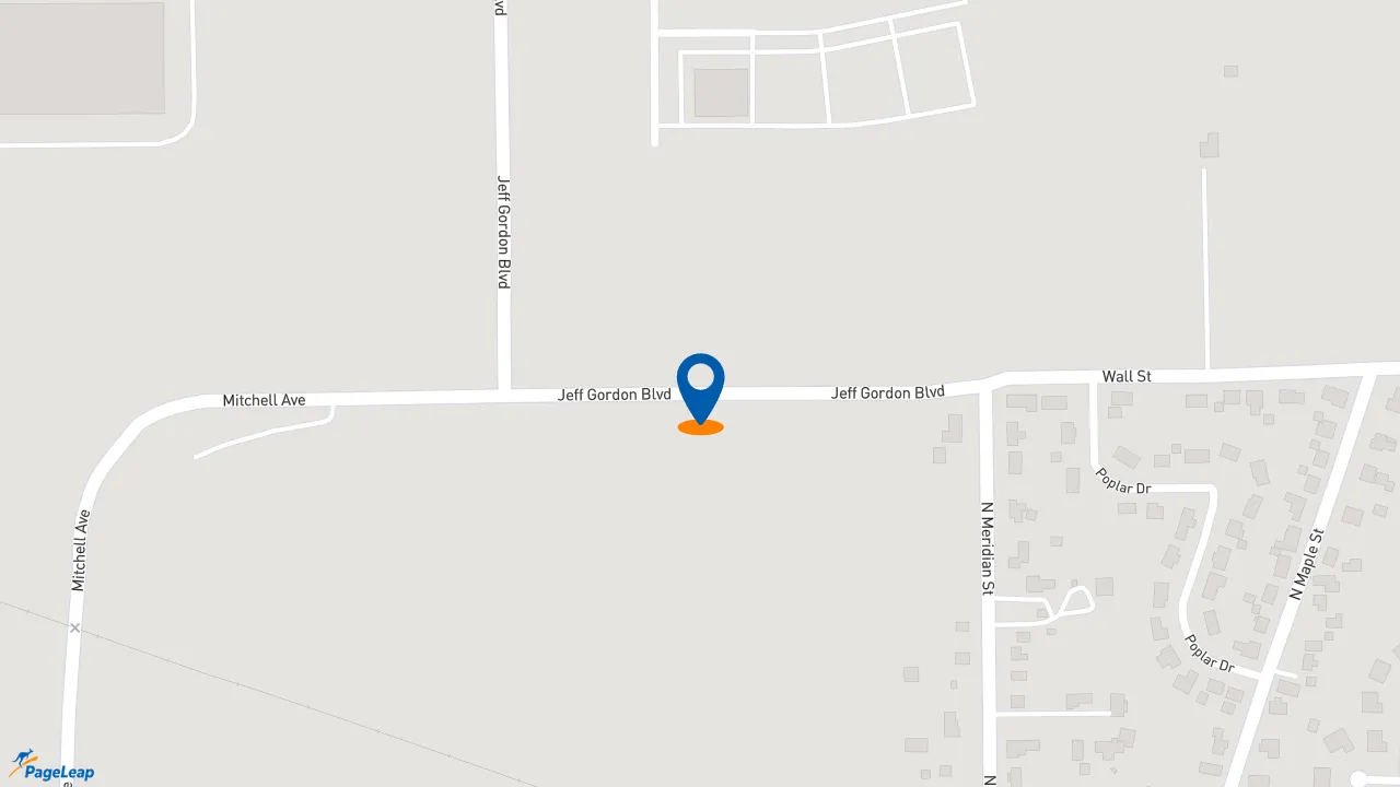 https://pageleap.com map showing location of Subway in Pittsboro.