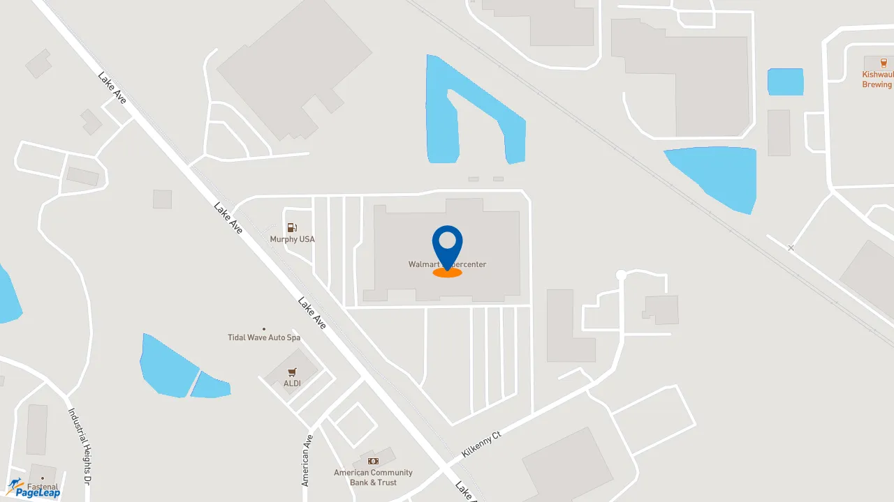 https://pageleap.com map showing location of Subway in Woodstock.